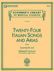 24 Italian Songs and Arias Vocal Solo & Collections sheet music cover